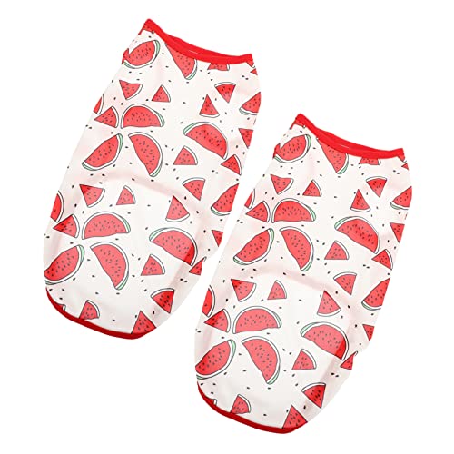 MERRYHAPY 2stücke Atmungsaktive Haustierkleidung Polyester Für Hunde Hawaii-Party-Outfit Für Katzen Leichtes Und Bequemes Hundeshirt Für Besondere Anlässe Und Fotoshootings von MERRYHAPY