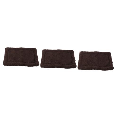 MERRYHAPY 3 STK Hamster warmes Kissen Igelmatte Winter Hamster pad Meerschweinchen-Decke Kaninchendecke hamsterzubehör Hamster zubehör meerschweinchen käfig Haustierkissen Haustiermatte Grey MERRYHAPY 3 STK Hamster warmes Kissen Igelmatte Winter Hamster pad Meerschweinchen-Decke Kaninchendecke hamsterzubehör Hamster zubehör meerschweinchen käfig Haustierkissen Haustiermatte Grey von MERRYHAPY