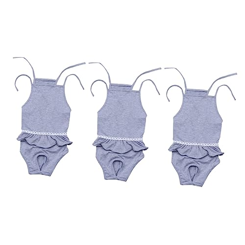 MERRYHAPY 3 STK Hosen Für Die Hundeperiode Hundewindel Männerwindeln Für Männer Welpenwindel Trageschlaufe Für Kleine Hunde Hygienehosen Für Hunde Einteilige Haustierwindel Light Grey MERRYHAPY 3 STK Hosen Für Die Hundeperiode Hundewindel Männerwindeln Für Männer Welpenwindel Trageschlaufe Für Kleine Hunde Hygienehosen Für Hunde Einteilige Haustierwindel Light Grey von MERRYHAPY