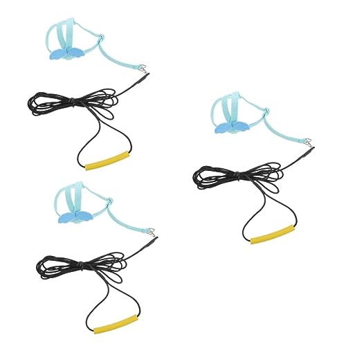 MERRYHAPY 3 STK Papagei fliegendes Seil Sittichleinen Sittich Geschirr Ara-Fußleine Vogel Traktion im Freien Vogelzubehör Vogelgeschirr Vogelleine Trainingsseil für Papageien Polyester Blue MERRYHAPY 3 STK Papagei fliegendes Seil Sittichleinen Sittich Geschirr Ara-Fußleine Vogel Traktion im Freien Vogelzubehör Vogelgeschirr Vogelleine Trainingsseil für Papageien Polyester Blue von MERRYHAPY