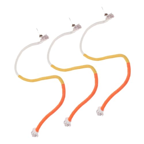 MERRYHAPY Kätzchen Beißspielzeug Beißen Seil 3 Stücke Katze Kauen Sticks Seil Katze Spielzeug Für Indoor Spielen MERRYHAPY Kätzchen Beißspielzeug Beißen Seil 3 Stücke Katze Kauen Sticks Seil Katze Spielzeug Für Indoor Spielen von MERRYHAPY