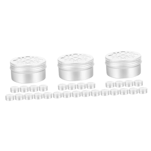 MERRYHAPY 3 Sätze Hundeduft-trainingsboxen Dufttrainingszubehör Für Hunde Aluminium-schnüffelbox Nasentrainingswerkzeug Hundetraining 10 Stück * 3 von MERRYHAPY