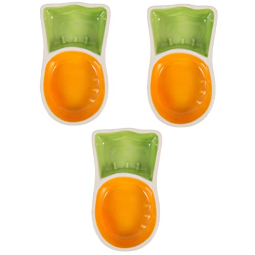 MERRYHAPY 3St Haustiernapf pet Bowl keramikschüsseln Nagetier Futternapf Kleintier Futternapf Igelschale Katzenspielzeug-Snackspender Eichhörnchen-Picknicktisch Wassernapf für Hamster Orange MERRYHAPY 3St Haustiernapf pet Bowl keramikschüsseln Nagetier Futternapf Kleintier Futternapf Igelschale Katzenspielzeug-Snackspender Eichhörnchen-Picknicktisch Wassernapf für Hamster Orange von MERRYHAPY