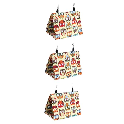 MERRYHAPY 3St Papageienhaustiernest Papageienspielzeug Hängendes Papageienhaus Vogel Kuschelhütte Sittich Nest leichthängematte Papageienhöhle vogelkäfig papageiennest Papageienkäfig MERRYHAPY 3St Papageienhaustiernest Papageienspielzeug Hängendes Papageienhaus Vogel Kuschelhütte Sittich Nest leichthängematte Papageienhöhle vogelkäfig papageiennest Papageienkäfig von MERRYHAPY
