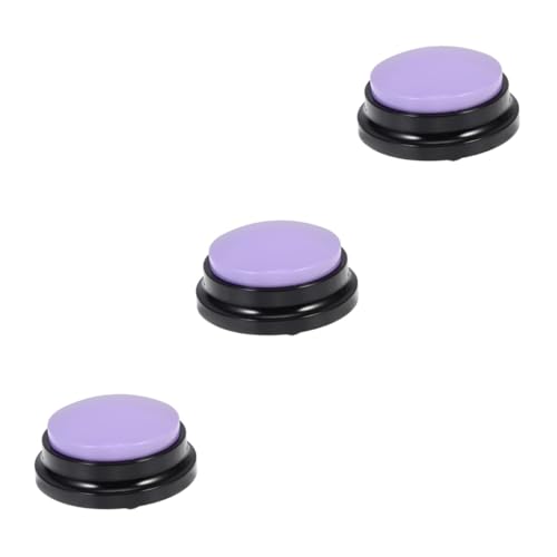 MERRYHAPY 3 Stücke Tragbare Aufnahme Hund Taste Interaktive Spielzeug Für Hunde Kommunikations Funktion MERRYHAPY 3 Stücke Tragbare Aufnahme Hund Taste Interaktive Spielzeug Für Hunde Kommunikations Funktion von MERRYHAPY