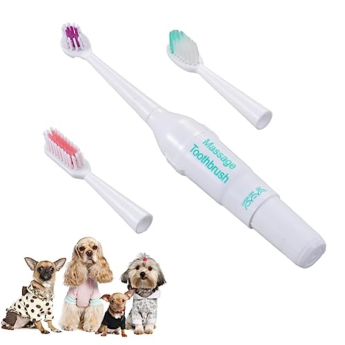 MERRYHAPY Elektrische Zahnbürste Für Hunde Und Tragbar Sanft Zur Zahnpflege Und Reisegeeignet MERRYHAPY Elektrische Zahnbürste Für Hunde Und Tragbar Sanft Zur Zahnpflege Und Reisegeeignet von MERRYHAPY