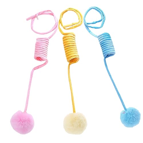 MERRYHAPY 3stücke Plüsch Katzenbälle Spielzeug Mit Saugnapf Für Indoor Katzen Kleines Haustier-neckspielzeug Langlebiges Plüschspielzeug Zum Befestigen An Fenstern Und Türen MERRYHAPY 3stücke Plüsch Katzenbälle Spielzeug Mit Saugnapf Für Indoor Katzen Kleines Haustier-neckspielzeug Langlebiges Plüschspielzeug Zum Befestigen An Fenstern Und Türen von MERRYHAPY