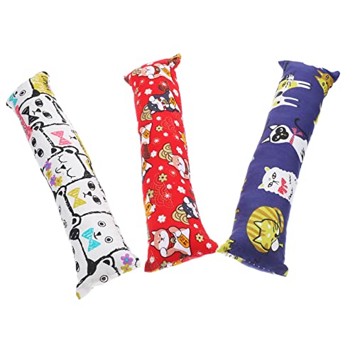 MERRYHAPY 3Stücke Teiliges Katzenspielzeug mit Katzenminze Beißkissen für Katzen Langlebiges und Atmungsaktives Material zur Spielverhaltens Zahnpflege MERRYHAPY 3Stücke Teiliges Katzenspielzeug mit Katzenminze Beißkissen für Katzen Langlebiges und Atmungsaktives Material zur Spielverhaltens Zahnpflege von MERRYHAPY