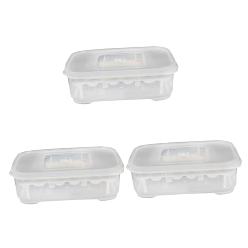 MERRYHAPY 3er-Box Inkubator Reptilien Eierbrutkasten Reptil Brutkasten Für Hühnereier Eierbrutapparate Brutkasten Für Eier Schleichtiere Weiß von MERRYHAPY