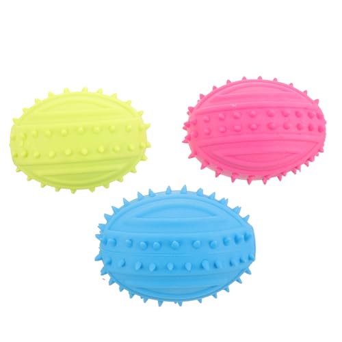 MERRYHAPY 3pcs Haustier Interaktives Ball Spielzeug Im Freien Im Freien Hunde Zahnen Ball Kleiner Hund Quietschende Spielzeug Haustier Molkuhlspielzeug MERRYHAPY 3pcs Haustier Interaktives Ball Spielzeug Im Freien Im Freien Hunde Zahnen Ball Kleiner Hund Quietschende Spielzeug Haustier Molkuhlspielzeug von MERRYHAPY