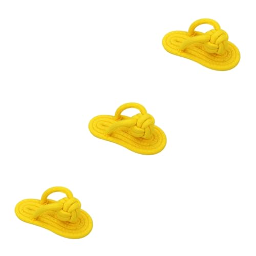 MERRYHAPY 3 Stücke Zähne Reinigung Hund Spielzeug Medium Dogs' Seil Hausschuhe Baumwolle Kauen Spielzeug Für MERRYHAPY 3 Stücke Zähne Reinigung Hund Spielzeug Medium Dogs' Seil Hausschuhe Baumwolle Kauen Spielzeug Für von MERRYHAPY