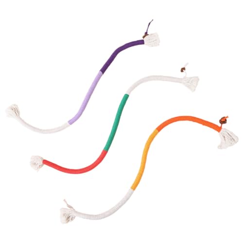 MERRYHAPY Katzenspielzeug für Hauskatzen 3-teiliges Katzenspielzeug Silvervine Fruit Baumwollseil-Spielzeug für Katzen geflochtenes Katzenspielzeug MERRYHAPY Katzenspielzeug für Hauskatzen 3-teiliges Katzenspielzeug Silvervine Fruit Baumwollseil-Spielzeug für Katzen geflochtenes Katzenspielzeug von MERRYHAPY