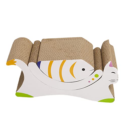 MERRYHAPY Katzenkratzspielzeug Für Hauskatzen 3-teiliges Kratzbett-Set Aus Karton MERRYHAPY Katzenkratzspielzeug Für Hauskatzen 3-teiliges Kratzbett-Set Aus Karton von MERRYHAPY