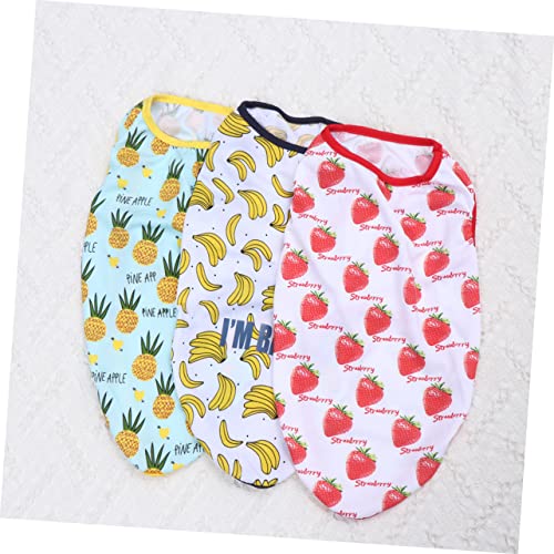 MERRYHAPY 3st Welpenweste Welpen Frühlingsweste Haustier Katze Jacke Mantel Hundeweste Aus Baumwolle Frühlingskleidung Hundehemden Aus Baumwolle Welpen äntel Welpenkleidung Für Den Sommer MERRYHAPY 3st Welpenweste Welpen Frühlingsweste Haustier Katze Jacke Mantel Hundeweste Aus Baumwolle Frühlingskleidung Hundehemden Aus Baumwolle Welpen äntel Welpenkleidung Für Den Sommer von MERRYHAPY