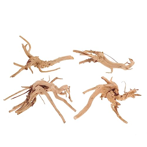 MERRYHAPY 4 Stücke Aquarium Dekoration Natürliche Holz Handwerk Fisch Tank Verzierungen Reptil Tank Holz MERRYHAPY 4 Stücke Aquarium Dekoration Natürliche Holz Handwerk Fisch Tank Verzierungen Reptil Tank Holz von MERRYHAPY