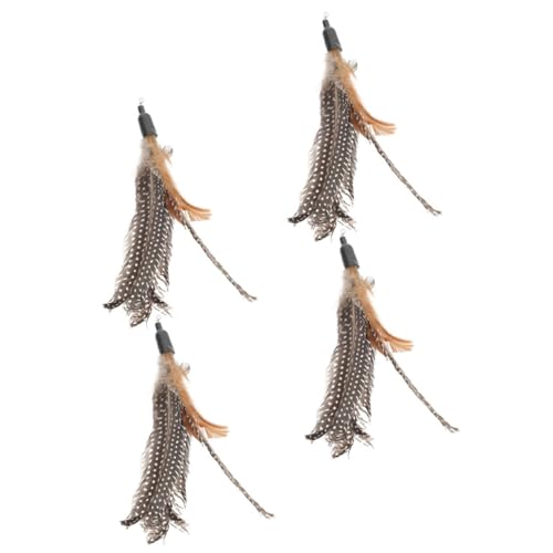 MERRYHAPY 4stücke Katzenspielzeug Mit Federn Ersatz Für Interaktive Katzenangeln Fördert Aktive Jagd Und Spielverhalten Weich Und Sicher Für Kätzchen Kompatibel Mit Gängigen MERRYHAPY 4stücke Katzenspielzeug Mit Federn Ersatz Für Interaktive Katzenangeln Fördert Aktive Jagd Und Spielverhalten Weich Und Sicher Für Kätzchen Kompatibel Mit Gängigen von MERRYHAPY