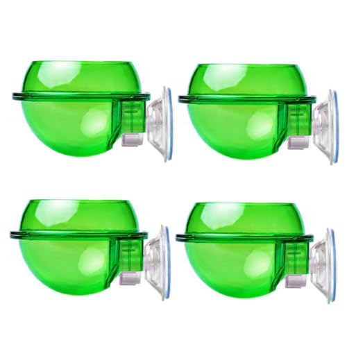 MERRYHAPY 4 Stück Kletternder Tierfutternapf Futternäpfe Für Aquarien Frosch Futternapf Automatische Zuführung Reptil Gericht Tierfutterbehälter Futternapf Für Garnelen Abs Green MERRYHAPY 4 Stück Kletternder Tierfutternapf Futternäpfe Für Aquarien Frosch Futternapf Automatische Zuführung Reptil Gericht Tierfutterbehälter Futternapf Für Garnelen Abs Green von MERRYHAPY