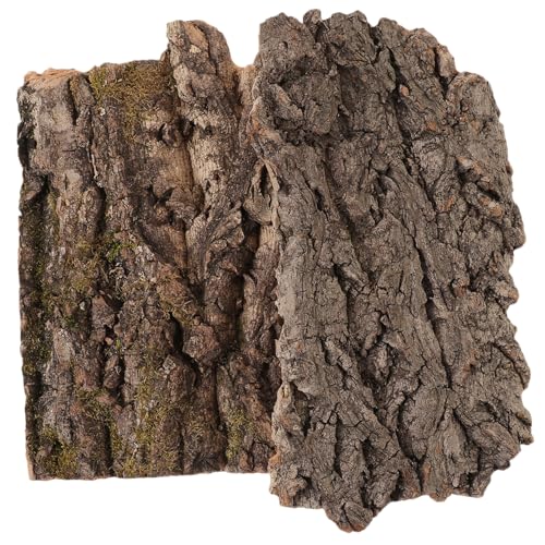 MERRYHAPY 2sets Korkrinde Reptil Käfig Landschaft Haustier Terrarium Plattform Ornament 2 Stücke * 2 von MERRYHAPY