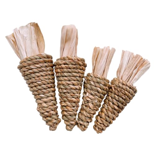MERRYHAPY 4 Stück Bissfestes Backenzahnspielzeug Für Haustiere Kleintiere Hamsterspielzeug Schleifspielzeug Kaninchen-Spielzeug MERRYHAPY 4 Stück Bissfestes Backenzahnspielzeug Für Haustiere Kleintiere Hamsterspielzeug Schleifspielzeug Kaninchen-Spielzeug von MERRYHAPY