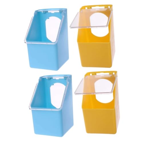 MERRYHAPY 2sets Haustier Käfig Versorgung Vogel Feeder Hängen Lebensmittel Box Für Taube Leicht Zu Reinigen 2 Stücke * 2 von MERRYHAPY