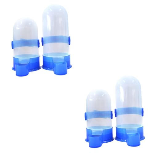 MERRYHAPY 4stücke Kreative Trinkschale Für Vögel Automatischer Futter Und Wasserspender Für Papageien Und Kleine Vögel Und Für Käfige Und Fütterung von MERRYHAPY