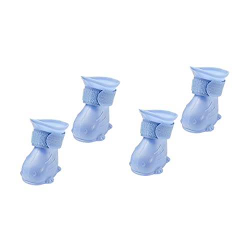 MERRYHAPY Dog Boots Paws 4 Stück wasserdichte Regenschuhe rutschfest und bequem für regnerische Tage MERRYHAPY Dog Boots Paws 4 Stück wasserdichte Regenschuhe rutschfest und bequem für regnerische Tage von MERRYHAPY