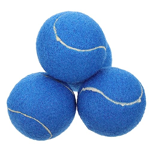 MERRYHAPY 4Stücke Tennisbälle für Hunde Gummibälle für Hundetraining für Hunde Robust und für Beschäftigung und Ausdauertraining MERRYHAPY 4Stücke Tennisbälle für Hunde Gummibälle für Hundetraining für Hunde Robust und für Beschäftigung und Ausdauertraining von MERRYHAPY