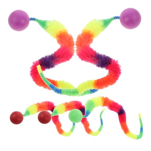 MERRYHAPY 5 Stück Katzenspielzeug Bälle Interaktive Teaser Katze Übungsspielzeug PVC Material Langlebig MERRYHAPY 5 Stück Katzenspielzeug Bälle Interaktive Teaser Katze Übungsspielzeug PVC Material Langlebig von MERRYHAPY