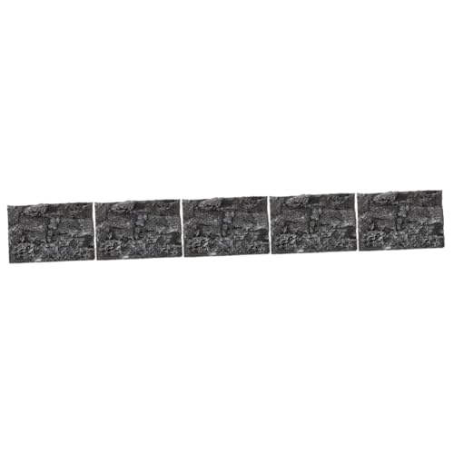 MERRYHAPY 5 Stücke Reptil Tank Hintergründe Schlange Lebensraum Dekoration 3D Aquarium Hintergrund Einfach Zu Schneiden von MERRYHAPY