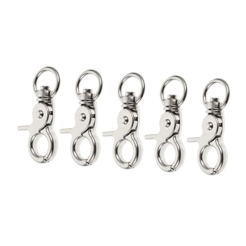 MERRYHAPY 5stücke Vogelkäfig-schnallen Aus Edelstahl Mit Federriegel Für Käfigtür Sichern Sie Ihren Vogelkäfig Mit Metallklammern Passform Für Papageien Vögel Und Andere Kleine von MERRYHAPY