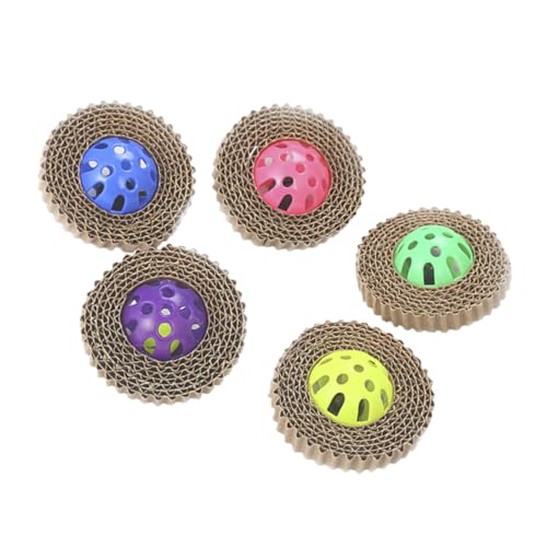 MERRYHAPY 5st Katzenpfotenbrett Spielzeug Für Wohnungskatzen Loungebett Für Katzenkratzer Kratzecke Kratzglockenbrett Für Katzen Interaktives Kratzspielzeug Katzenminze Kätzchen Plastik MERRYHAPY 5st Katzenpfotenbrett Spielzeug Für Wohnungskatzen Loungebett Für Katzenkratzer Kratzecke Kratzglockenbrett Für Katzen Interaktives Kratzspielzeug Katzenminze Kätzchen Plastik von MERRYHAPY