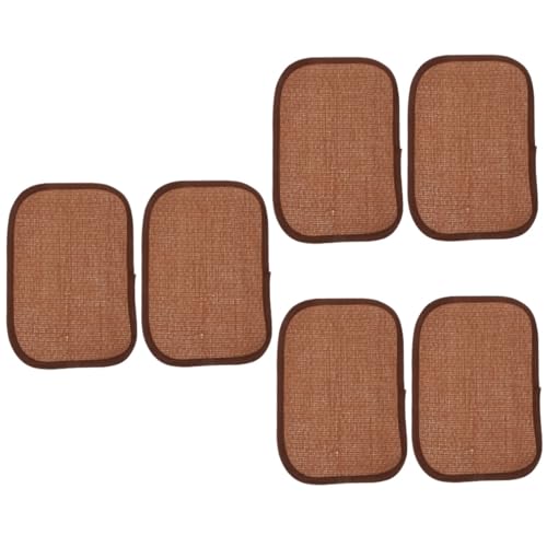 MERRYHAPY 6 STK Kaninchenmatte kühlende Hasengrasmatte Hamster Cool Pad Kühlmatte für Hamster Hasen Spielzeug kaninchenspielzeuge kleine Tiergrasmatte Kühlmatte für Kleintiere Gras und Reben MERRYHAPY 6 STK Kaninchenmatte kühlende Hasengrasmatte Hamster Cool Pad Kühlmatte für Hamster Hasen Spielzeug kaninchenspielzeuge kleine Tiergrasmatte Kühlmatte für Kleintiere Gras und Reben von MERRYHAPY