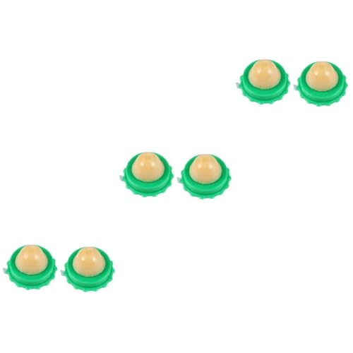 MERRYHAPY 6 STK Katzenbonbons Katze Leckt Ball Katzenminze Spielzeug Für Katzen Katzenleckerzunge Catnip Ball Kätzchen Behandelt Energieball Gesunde Leckereien Für Katzen Katze Süß Green MERRYHAPY 6 STK Katzenbonbons Katze Leckt Ball Katzenminze Spielzeug Für Katzen Katzenleckerzunge Catnip Ball Kätzchen Behandelt Energieball Gesunde Leckereien Für Katzen Katze Süß Green von MERRYHAPY