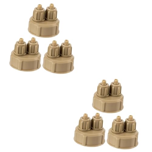 MERRYHAPY 6 STK Kohlendioxid Selber Machen Wiederverwendbarer Co2-reaktor Co2 Liefert Co2 System Zubehör Für Aquarium Co2 Zubehör Bequemer Co2-generator Bequemer Co2-reaktor Abs Light Brown MERRYHAPY 6 STK Kohlendioxid Selber Machen Wiederverwendbarer Co2-reaktor Co2 Liefert Co2 System Zubehör Für Aquarium Co2 Zubehör Bequemer Co2-generator Bequemer Co2-reaktor Abs Light Brown von MERRYHAPY