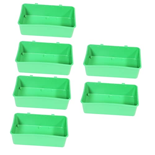 MERRYHAPY 6 STK Vogel Badewanne Großer Papageienkäfig Liebe Vögel Badewanne Spielzeug Papagei Hamster Toilette Badewanne Vogel Fütterer Vogelzubehör Duschtopf Für Haustiere Plastik Green MERRYHAPY 6 STK Vogel Badewanne Großer Papageienkäfig Liebe Vögel Badewanne Spielzeug Papagei Hamster Toilette Badewanne Vogel Fütterer Vogelzubehör Duschtopf Für Haustiere Plastik Green von MERRYHAPY