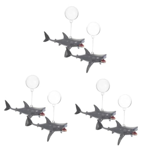 MERRYHAPY 6 Sets Einzigartige Schwimm Aquarium Schmuck Shark Design Ornament Schwimm Aquarium Ästhetik MERRYHAPY 6 Sets Einzigartige Schwimm Aquarium Schmuck Shark Design Ornament Schwimm Aquarium Ästhetik von MERRYHAPY