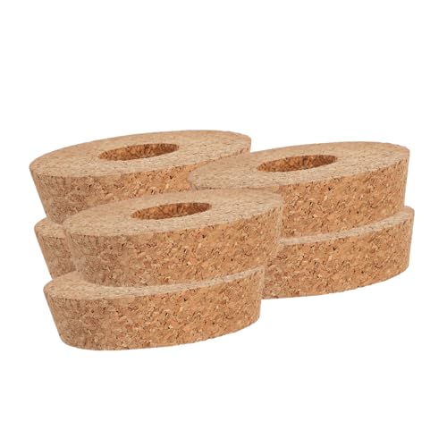 MERRYHAPY 6 Stück Teiliges Korkstopfen mit Mittelloch Belüftete Holzstopfen für Hydrokulturelle Pflanzgefäße und Terrarienvasen Atmungsaktive Deckel für Pflanzenpflege und Dekoration MERRYHAPY 6 Stück Teiliges Korkstopfen mit Mittelloch Belüftete Holzstopfen für Hydrokulturelle Pflanzgefäße und Terrarienvasen Atmungsaktive Deckel für Pflanzenpflege und Dekoration von MERRYHAPY