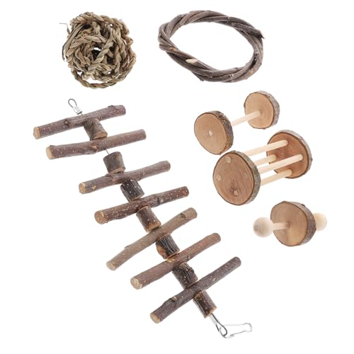 MERRYHAPY Mehrzweck-Haustierspielzeug 6-teiliges Kauset für Hamster Meerschweinchen Kaninchen Chinchilla Pflege Beißenprävention MERRYHAPY Mehrzweck-Haustierspielzeug 6-teiliges Kauset für Hamster Meerschweinchen Kaninchen Chinchilla Pflege Beißenprävention von MERRYHAPY
