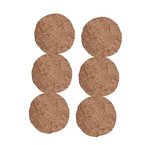 MERRYHAPY 6stücke Kokosfasermatte Für Tauben Nestunterlage Vogel Brutmatte Aus Kokosfasern Nistpad Für Tauben Und Vögel von MERRYHAPY