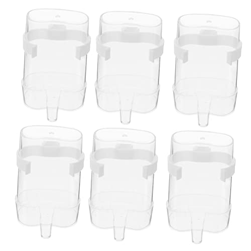MERRYHAPY 6st Vogeltrinker Kleine Vogelkäfige Für Sittiche Wasserbehälter Automatischer Futterautomat Für Vögel Wachtel-Feeder Wasserbrunnen Für Vogel Trinkzubehör Für Vögel Vogelzubehör Abs MERRYHAPY 6st Vogeltrinker Kleine Vogelkäfige Für Sittiche Wasserbehälter Automatischer Futterautomat Für Vögel Wachtel-Feeder Wasserbrunnen Für Vogel Trinkzubehör Für Vögel Vogelzubehör Abs von MERRYHAPY