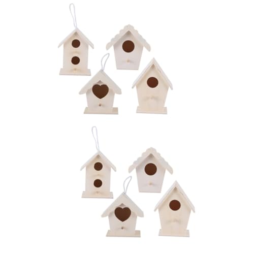 MERRYHAPY 8 STK Nestverzierung Vogelkäfig Fotografieren Vogelhaus Aus Holz Nistkästen Für Vögel Vogelhaus-Kits Für Kinder Unfertige Vogelhäuschen Bemalbares Vogelhaus Vogelnisthaus Hölzern MERRYHAPY 8 STK Nestverzierung Vogelkäfig Fotografieren Vogelhaus Aus Holz Nistkästen Für Vögel Vogelhaus-Kits Für Kinder Unfertige Vogelhäuschen Bemalbares Vogelhaus Vogelnisthaus Hölzern von MERRYHAPY
