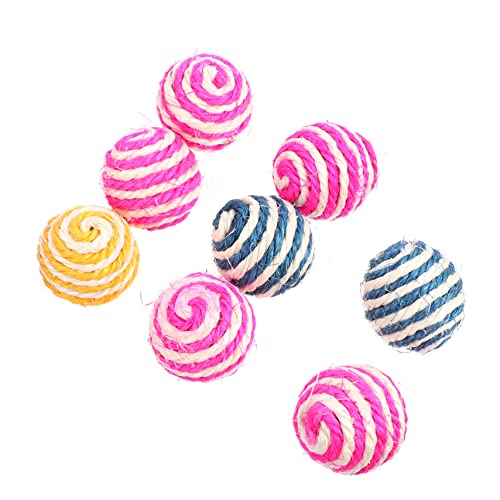 MERRYHAPY 8 Stück Interaktives Katzenspielzeug Katzenbälle mit Geräuschen Langlebig Kauen und Kratzen für Entspannte Katzen Farben Zufällig Zufällige Farbe Zufällige Farbe MERRYHAPY 8 Stück Interaktives Katzenspielzeug Katzenbälle mit Geräuschen Langlebig Kauen und Kratzen für Entspannte Katzen Farben Zufällig Zufällige Farbe Zufällige Farbe von MERRYHAPY