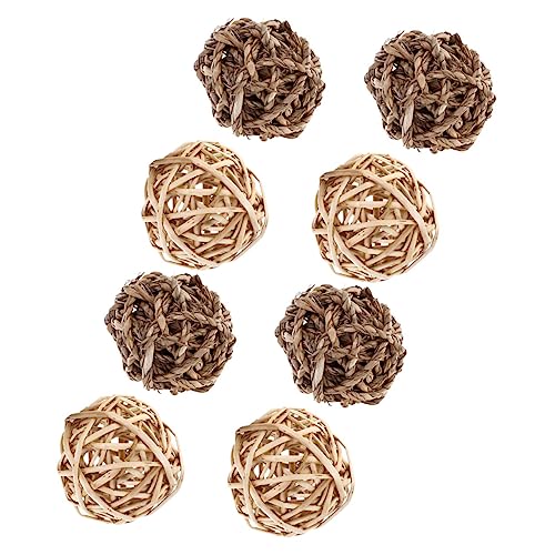 MERRYHAPY Kleintier Spielzeug Aus Stroh Kauspielzeug Für Meerschweinchen Hamster Und Kaninchen Natürlich Und Langlebig MERRYHAPY Kleintier Spielzeug Aus Stroh Kauspielzeug Für Meerschweinchen Hamster Und Kaninchen Natürlich Und Langlebig von MERRYHAPY