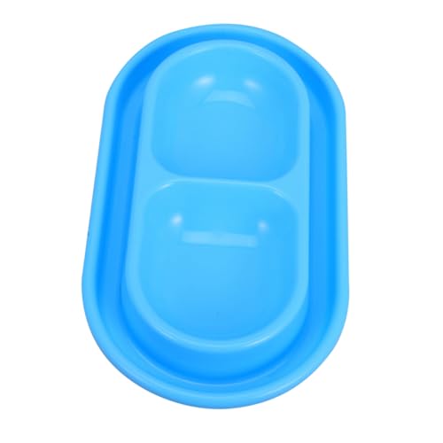 MERRYHAPY Ameisen Doppelnapf für Katzen und Hunde Medium Wetterfest Geteilter Fächer für Futter und Wasser Stilvolles Design für Outdoor und Kleine Haustiere von MERRYHAPY