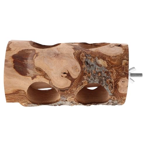 MERRYHAPY Kleintier Spielzeug Aus Holz Kletterplattform Für Hamster Meerschweinchen Und Andere Kleine Haustiere Langlebig Und Stabil Installieren Fördert Das Kauen Zahngesundheit von MERRYHAPY