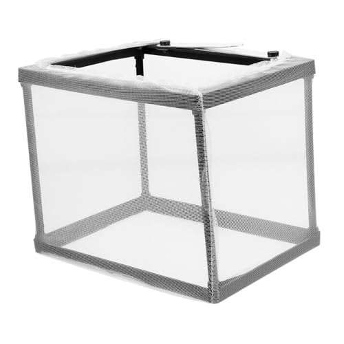 MERRYHAPY Aquarienbox Mit Trennwand Fischzuchtbehälter Brutkasten Für Aquarium Netzmaterial Leicht Und Tragbar Schutz Für Kleine Fische von MERRYHAPY