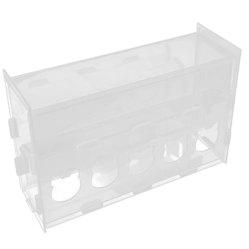 MERRYHAPY Automatischer Hühnerfutterspender aus stabilem Acryl transparenter Futterautomat mit Fächern für Rutin Hühner und Geflügel Einfache Installation Langlebige Futterbox für Zuhause MERRYHAPY Automatischer Hühnerfutterspender aus stabilem Acryl transparenter Futterautomat mit Fächern für Rutin Hühner und Geflügel Einfache Installation Langlebige Futterbox für Zuhause von MERRYHAPY