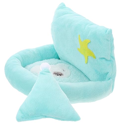 MERRYHAPY Plüschnest Für Hamster – Schlafbett Für Haustiere Meerschweinchenbett Warmes Nest Für Kleintiere Spielzeug Für Kurzkopfgleiter Meerschweinchenhaus von MERRYHAPY