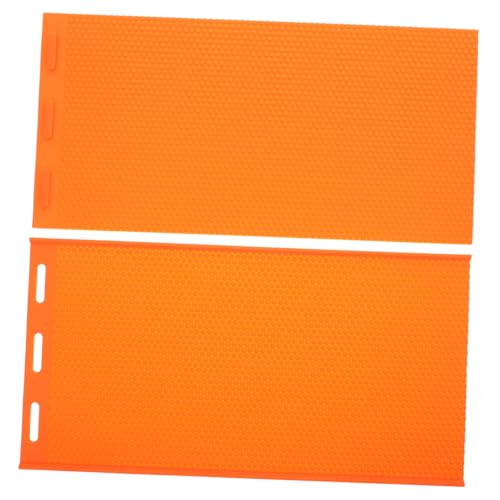MERRYHAPY Bienenwachs Pressform Wabenprägung DIY Werkzeug Orange Wiederverwendbar für Bienenwachsplatten Herstellung und Handwerk MERRYHAPY Bienenwachs Pressform Wabenprägung DIY Werkzeug Orange Wiederverwendbar für Bienenwachsplatten Herstellung und Handwerk von MERRYHAPY