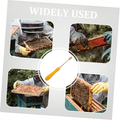 MERRYHAPY Bienenzucht Draht einbettungsrolle mit Kunststoffgriff Langlebiges Imkerei Werkzeug Einfaches und Sicheres Beuten zubehör für Anfänger und Professionelle Imker von MERRYHAPY